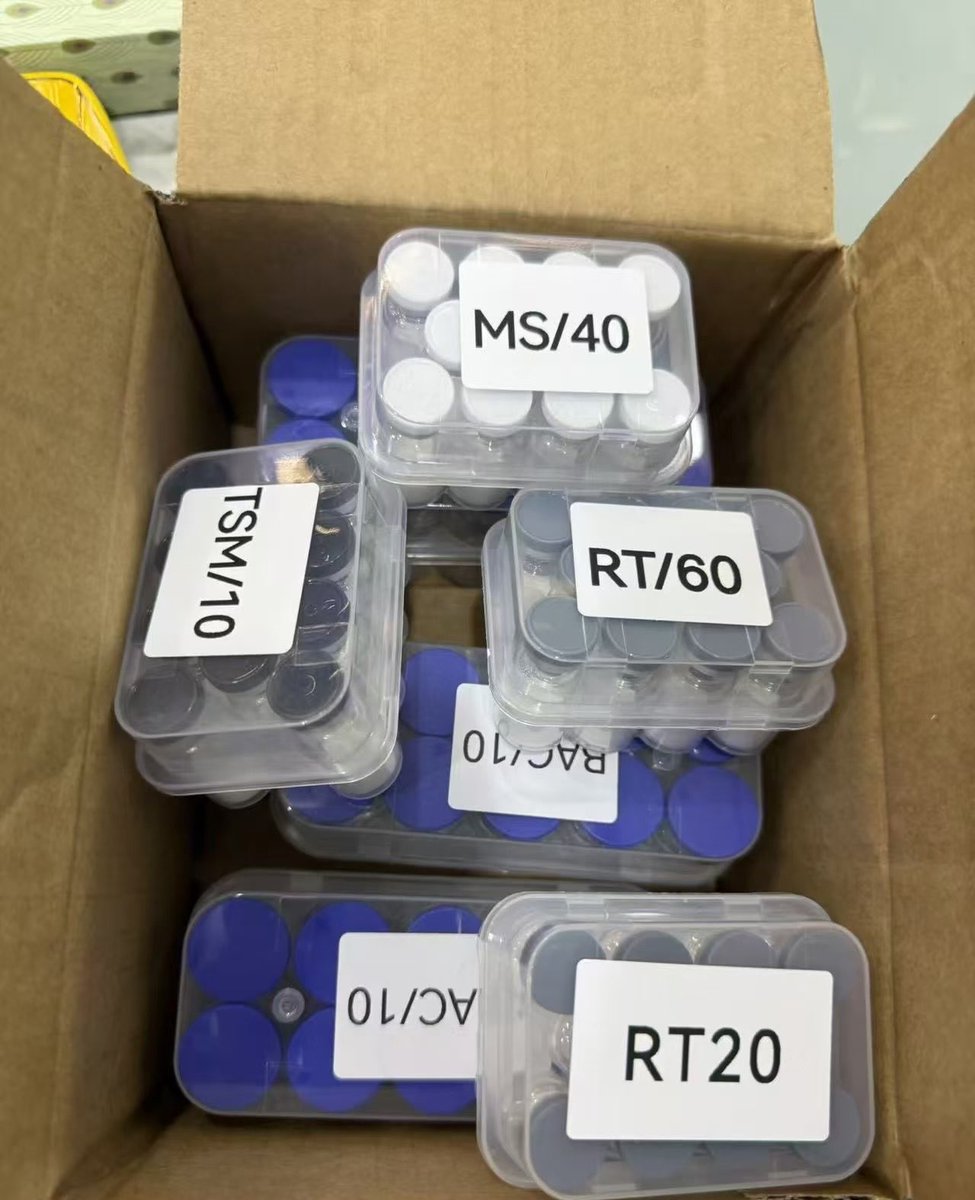 Peptide9m's tweet photo. Shipped as usual! Thanks for the order, boss~
#polypeptide #directfromthesourcefactory #lyophilizedpowder #focusonqualityassurance https://t.co/46opaJz341