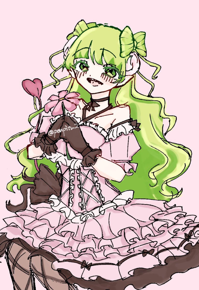 penpitu2's tweet photo. 🎀🤎＃魔入間FA #mairuma https://t.co/Lj8ECMl7Dd