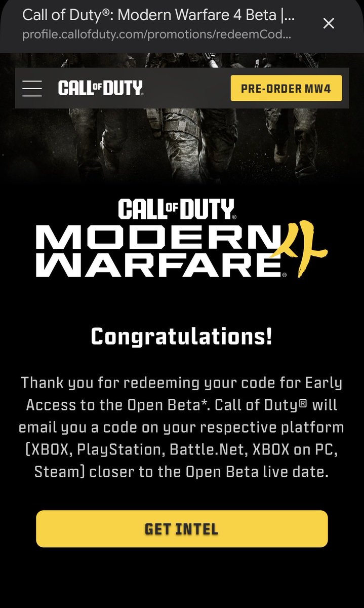 DrissTV_'s tweet photo. shout out to @limitedgrknd for the #BetaMW4 code 🫡🫡🫡 thanks man https://t.co/H2W3CCn0h5