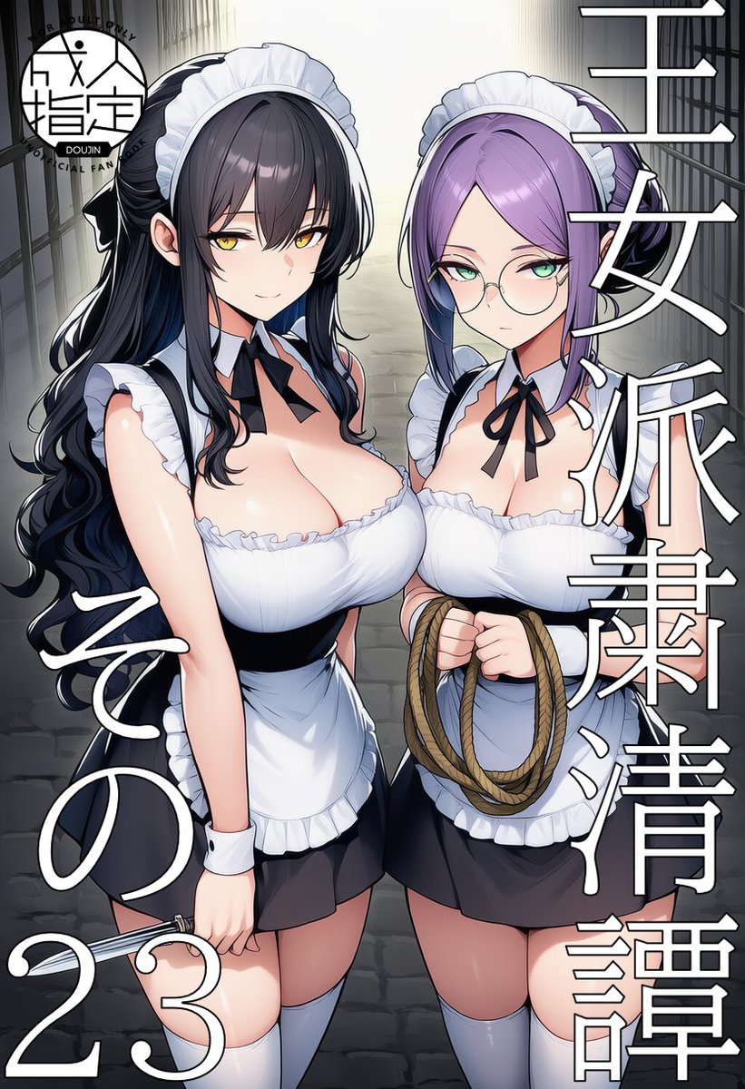 kkkkworks's tweet photo. 【新作公開】王女粛清譚その２３！
https://t.co/1TxXlxecMG
#BOOTH #同人誌 #成人向け #R18G https://t.co/mEIzbdZ9TH