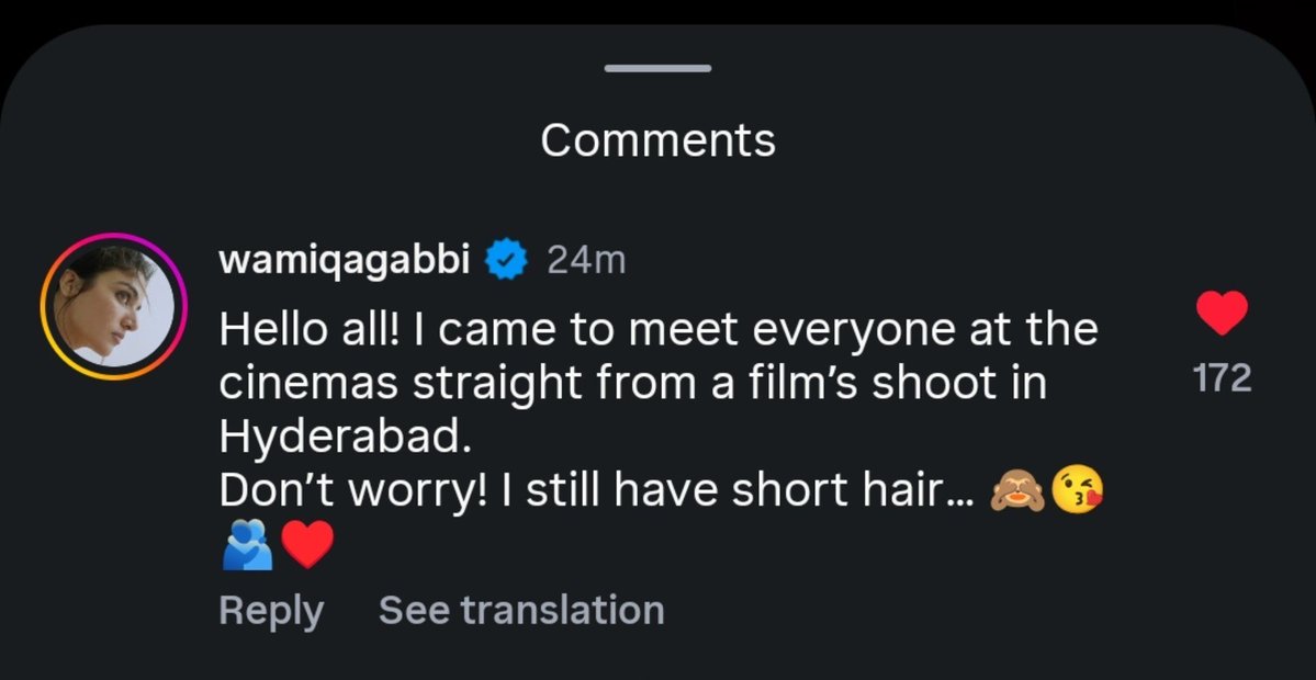 Yashwanth1674's tweet photo. Clarification for those who have doubts about her hair https://t.co/8V0NUzrsMP