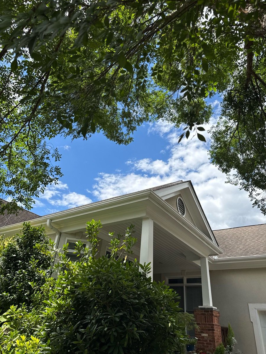 appalachian_of's tweet photo. Before &amp; After — Brookhaven, GA. Elm growing into the roof. Pruned back 5-10 feet of clearance to protect shingles and gutters. Impeccable cleanup. (404) 409-9926 #TreeService #BrookhavenGA #RoofClearance https://t.co/Jo4ZdIeAoW