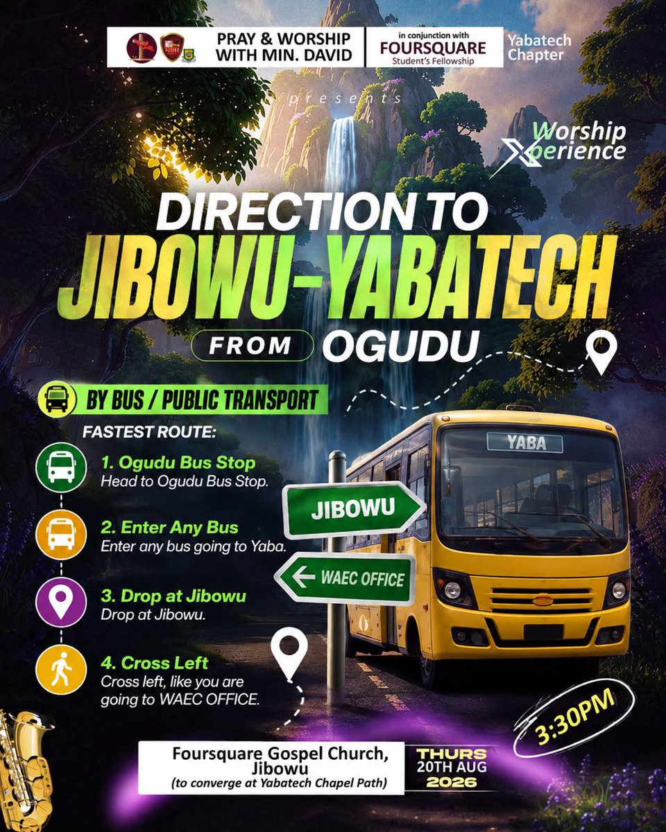 David2700362803's tweet photo. We have made it easy for you to locate the venue 😊

FOR MORE INFO, KINDLY REACH OUT TO US !
+234 703 628 5079, 07080194162

#Officialkaludavid #venue #unilag #campusinvasion #prayandworshipwithdavid https://t.co/AQZf5GwQ9z