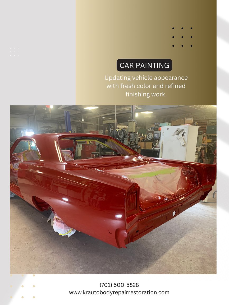 krautobodyND's tweet photo. Upgrade your vehicle with car painting that restores color and gives a smooth, clean finish. Reach out today and plan your next transformation.
#CarPainting #AutoRefresh
https://t.co/kgIXF2fFKZ https://t.co/95V7XRhmwO