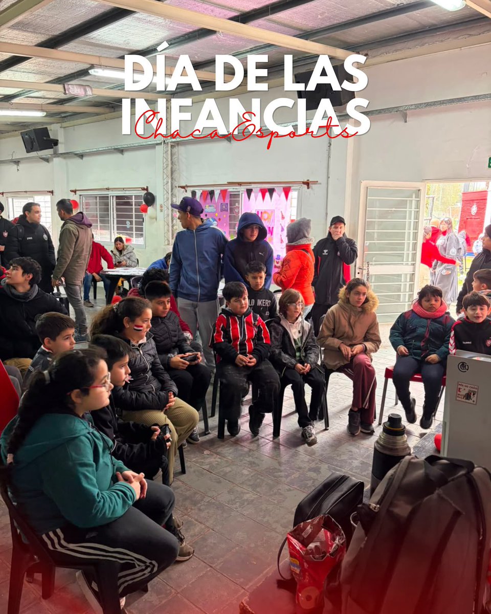 ChacaeSports's tweet photo. ¡Qué linda jornada! ❤️🤍🖤

Pasamos un hermoso día en el polideportivo de Chacarita celebrando el Día de las Infancias 🎉
Risitas, juegos y mucha familia Tricolor. Gracias a todos los peques y familias que se acercaron a compartir con Chaca Esports❤️

#DíaDelNiño #ChacaEsports https://t.co/Zdu0dkTzmV