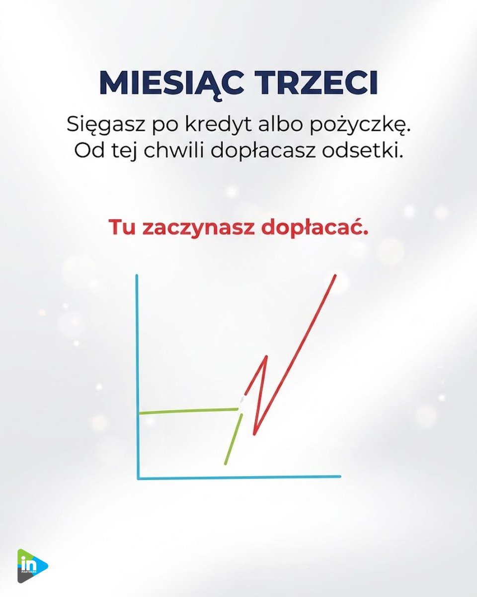 macioszek_aw's tweet photo. Dochód urywa się w połowie miesiąca. Ostatni przelew jeszcze wpłynie, więc w piątek robisz normalne zakupy, a w poniedziałek dopłacasz do wrześniowego wyjazdu.

Ten miesiąc wydajesz jak każdy inny i to jest najdroższa rzecz w całej tej historii. https://t.co/mgpFA7BPeD
