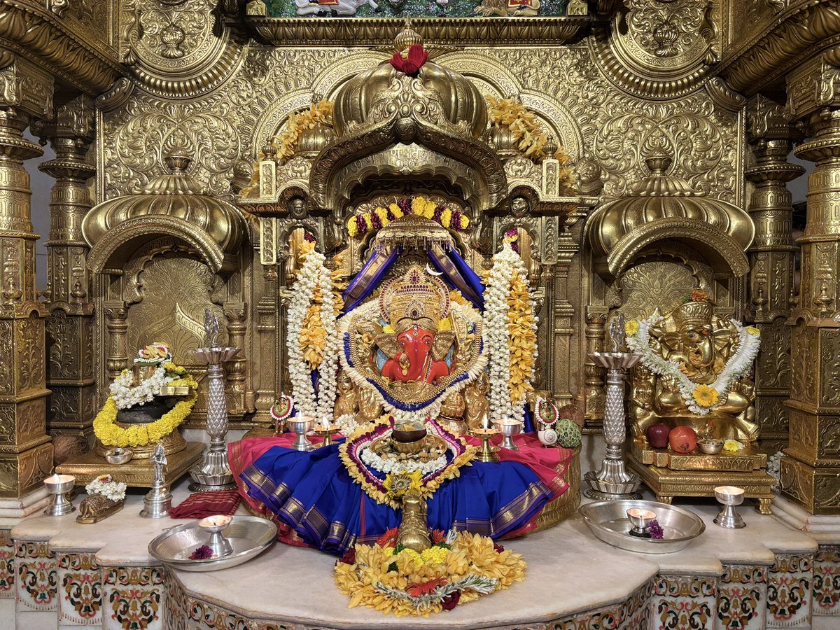 SVTMumbai's tweet photo. 🙏गणपती  बाप्पा मोरया 🌺मंगलमूर्ती मोरया 🙏१८/०८/२०२६
🙏Ganapati Bappa Moraya 🌺 Mangalmurti Moraya  🙏 18/08/2026 https://t.co/aaQKTIPFIj