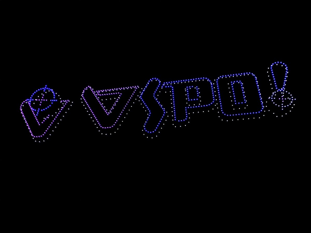 mike2005546's tweet photo. VSPOドローンショー最高だった！

#VSPO #StarimeBox https://t.co/BtHmYqriXq