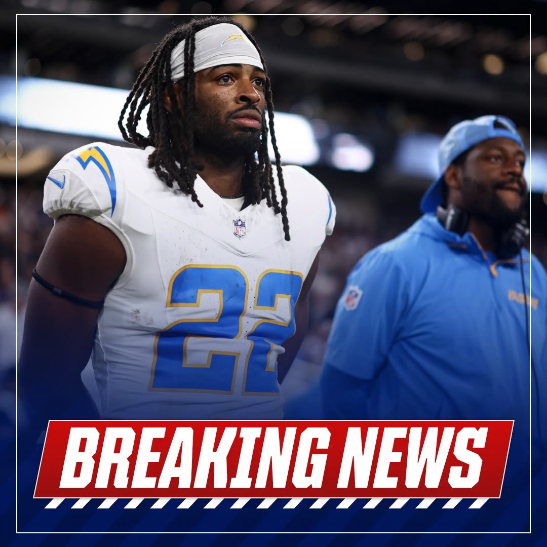 MySportsUpdate's tweet photo. The #Giants are signing former Steelers and Chargers RB Najee Harris to a 1-year contract.

Harris tore his Achilles last season with the Chargers, but has been making real progress in his return. He goes from Jim Harbaugh to John Harbaugh. https://t.co/10n5p4nl7K