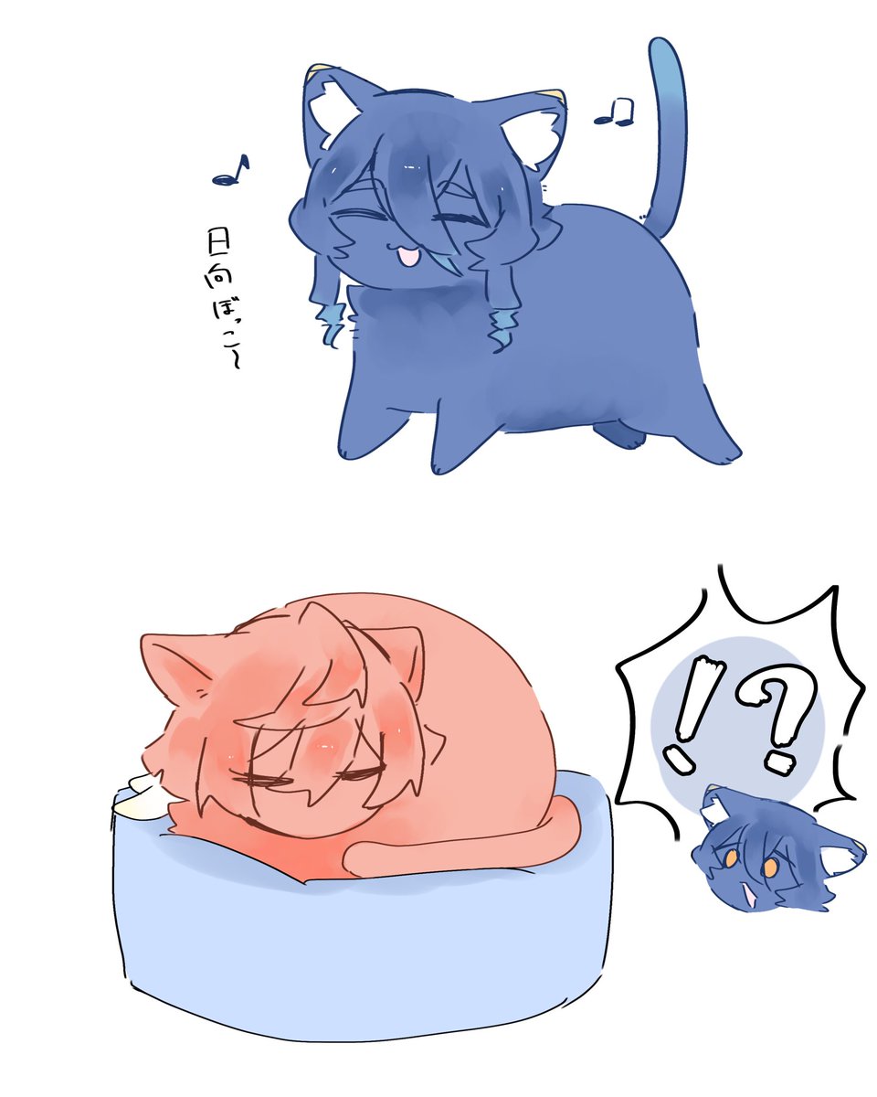sabu_Poyo1225's tweet photo. クッション返してくれなかったレイニャ https://t.co/rINg9TXGGT