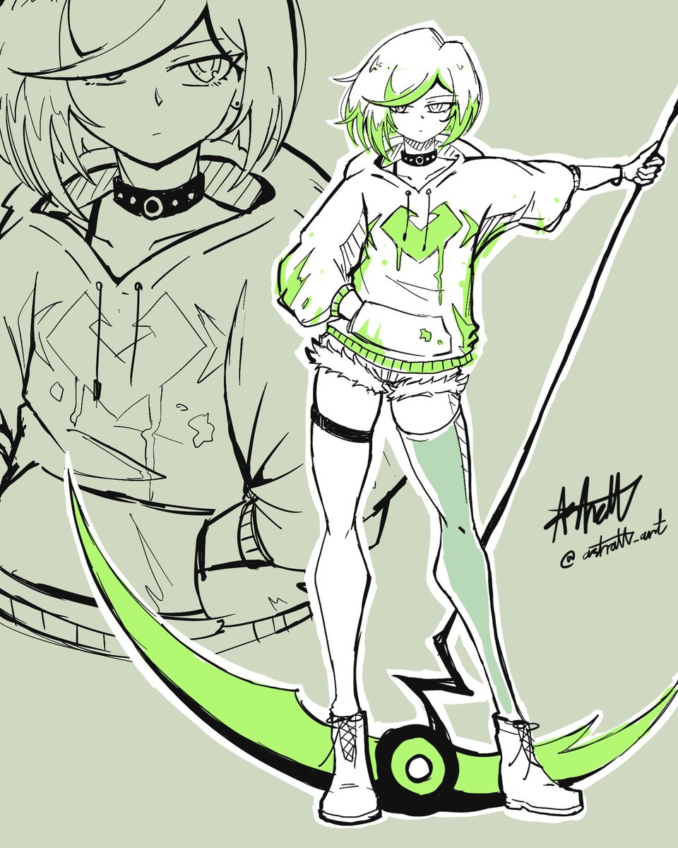 astrall_art's tweet photo. Rin (OC) https://t.co/mhT5UlLtct