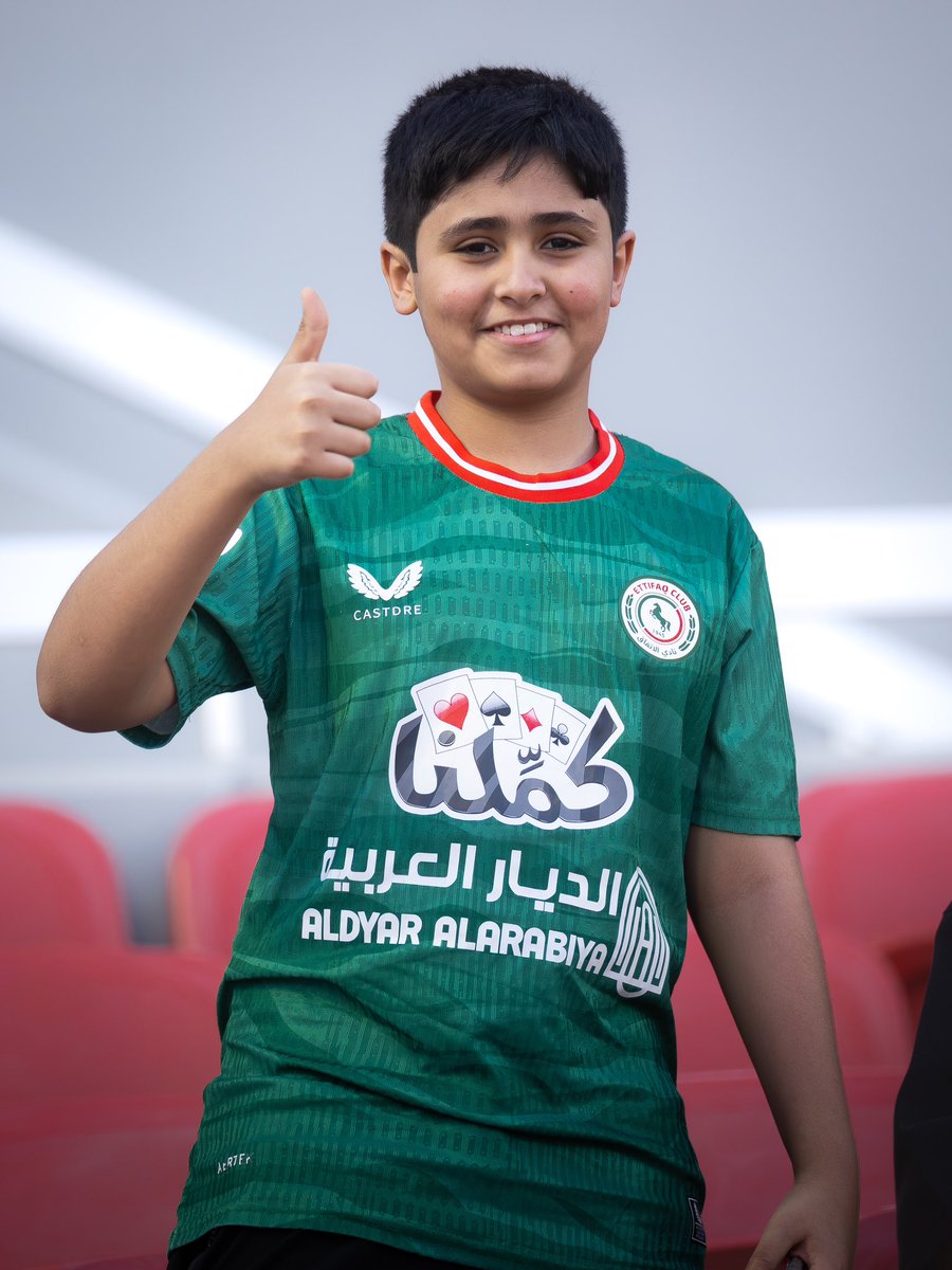 Ettifaq's tweet photo. وين ما كان #الاتفاق .. عشّاقـه وراه 💚❤️👥 https://t.co/OpcWHvkDQA