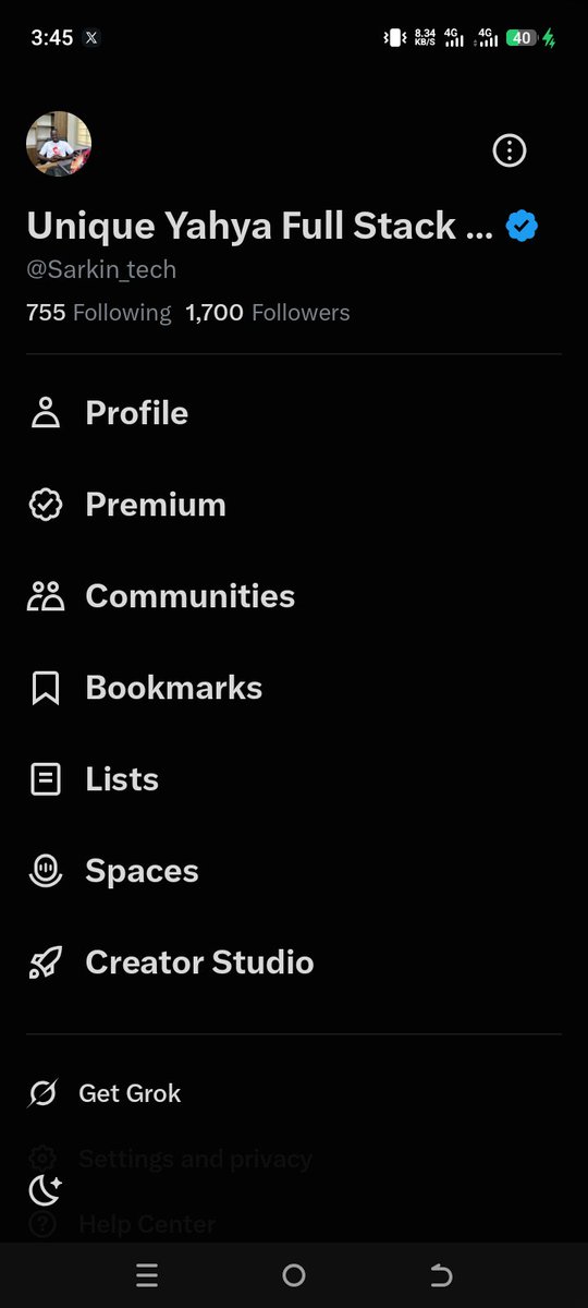 Sarkin_tech's tweet photo. Finally 1.7k family I thank y'all we keep growing https://t.co/XPsP5irRBM
