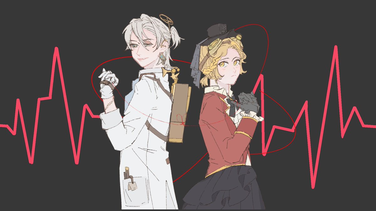 Morose_void's tweet photo. 两颗心，长相思
#囚机
#LUCATRACY https://t.co/K6LIiwDdaP