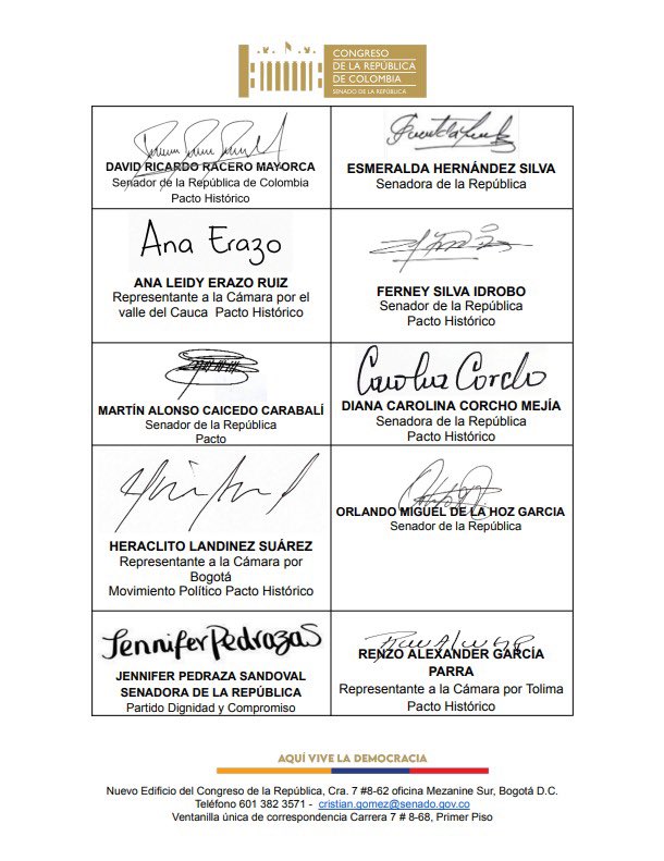 RenzoGarciaP's tweet photo. Como Representante a la Cámara del Tolima y como bancada del @PactoCol, respaldamos la moción de censura contra el ministro de Vivienda, @soyjaimeandres.

Exigimos funcionarios a la altura de la emergencia que vivimos, no que estén de vacaciones a 10 días de estar posesionados. https://t.co/zMn7iql3Kp
