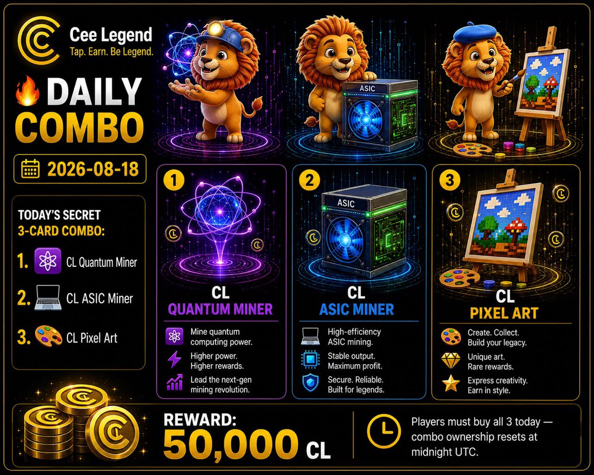 Ceelegendpage's tweet photo. CEE LEGEND 
Daily combo 
August-18-2026 https://t.co/K3T61Jb9iu