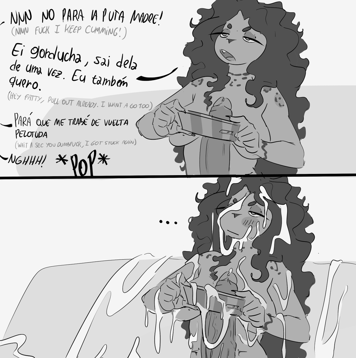 dreamypride1's tweet photo. Marlo having some all-the-way-through fun with Silvia and Priscilla

patronized illustration for DatGooberDurf https://t.co/a9cXcuTRGO