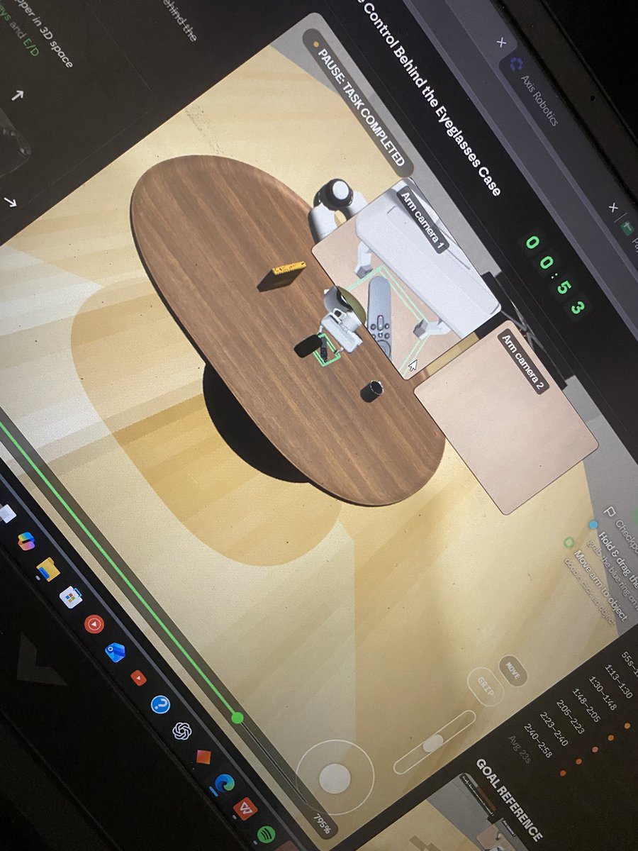 treasuredotsol's tweet photo. @ace30fg @axisrobotics This is what im taking about 
After I finished the task it won’t tell me I have completed it and it will pause https://t.co/p4VCvKrhWC