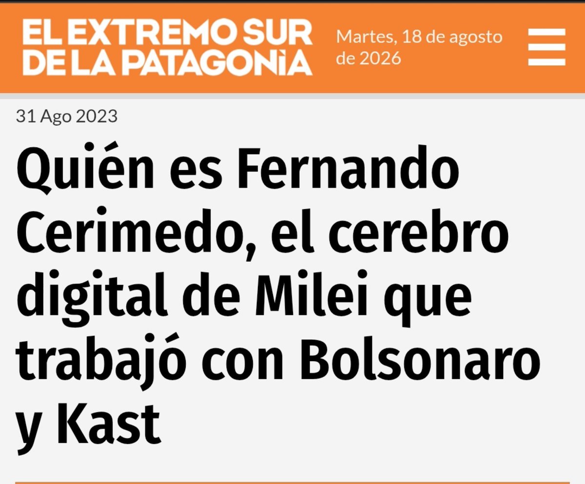 Actiniariahexa's tweet photo. Cerimedo, creador de las campañas digitales de ultraderecha, granjas de bots y acusado por su intervención en el golpe de Estado de Bolsonaro, hoy es detenido en Santa Cruz por el ataque contra su ex pareja. https://t.co/gu0CAoWFjy