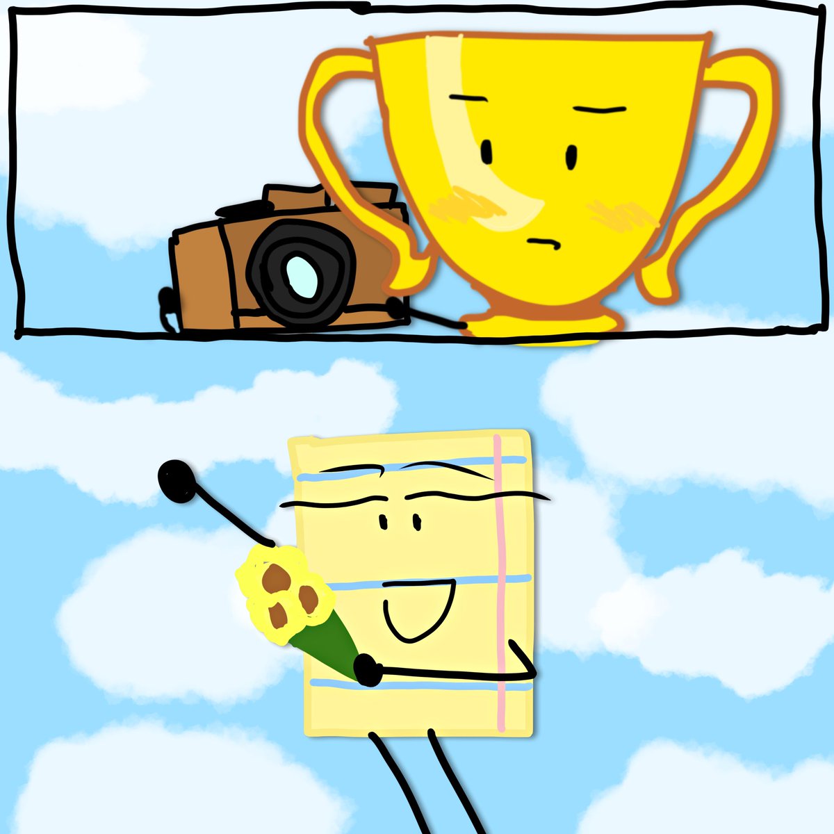 SkyBruce4106's tweet photo. Even more art I did with trophy and my oc
#Trophyii #art #fyp #inanimateinsanity #ii https://t.co/qDCd2BcWZI