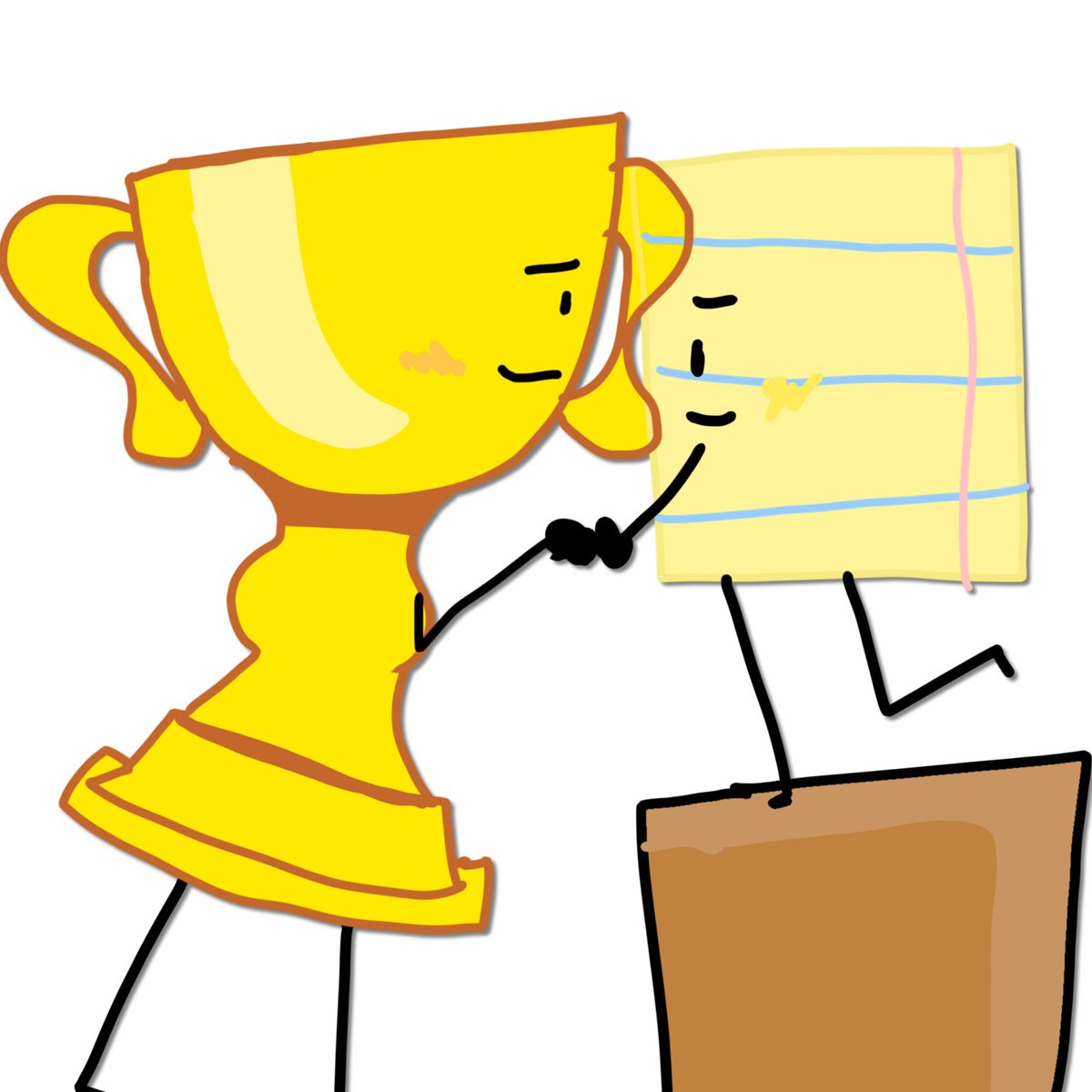 SkyBruce4106's tweet photo. Even more art I did with trophy and my oc
#Trophyii #art #fyp #inanimateinsanity #ii https://t.co/qDCd2BcWZI
