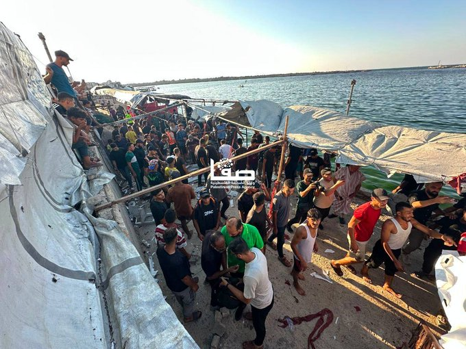 VividProwess's tweet photo. At least 6 Hamas terrorists were eliminated today in Gaza by the Israeli Air Force.

They thought they could casually go drink coffee.

They were wrong. https://t.co/gMzlwmqSPg