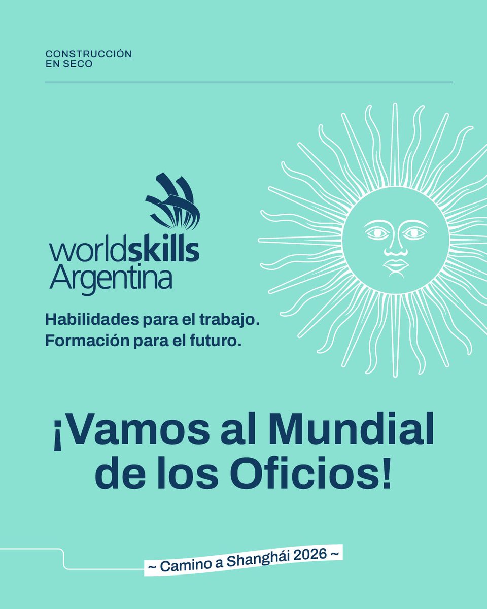 WorldSkillsARG's tweet photo. Felicitamos a las escuelas participantes y agradecemos a las sponsors que hicieron posible la competencia local de #WorldSkillsArgentina 🇦🇷 https://t.co/v1ch0mEiXN