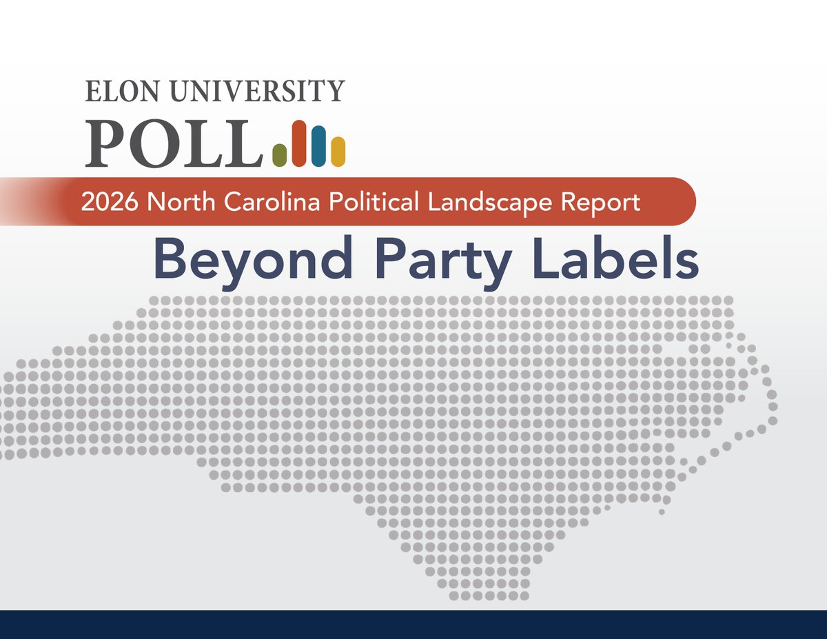 ElonPoll's tweet photo. Released today: Our first NC Political Landscape Report.  It provides fascinating insights into the state's electorate based on 30 identities. Details: https://t.co/BWbh0LVzBa  #ncpol https://t.co/zt41xLeO0c