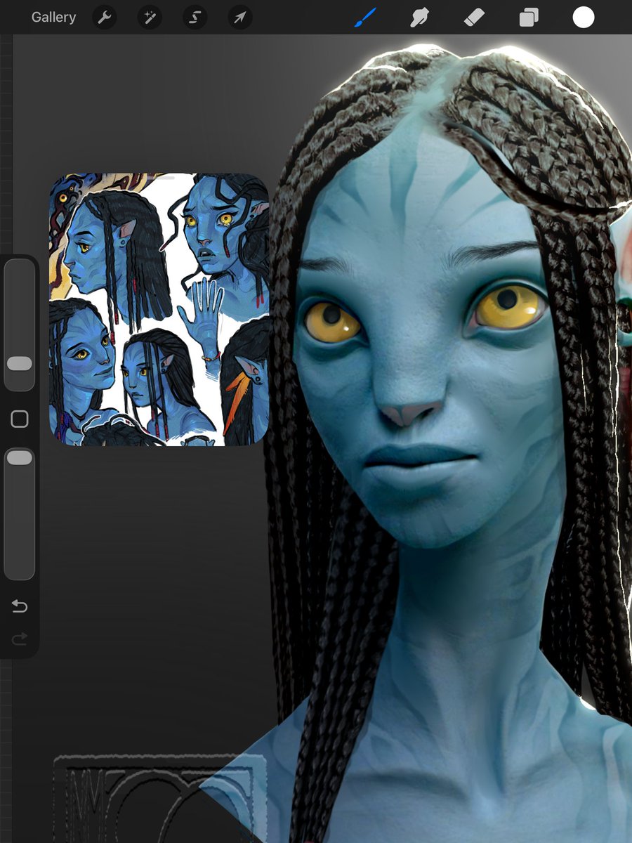 Nommynomnoms2's tweet photo. Did a little photo bashing for the eldest sully daughter headcannons we got going on. Isn't she cute??

#avatar #oc https://t.co/nYBIxhTbmV