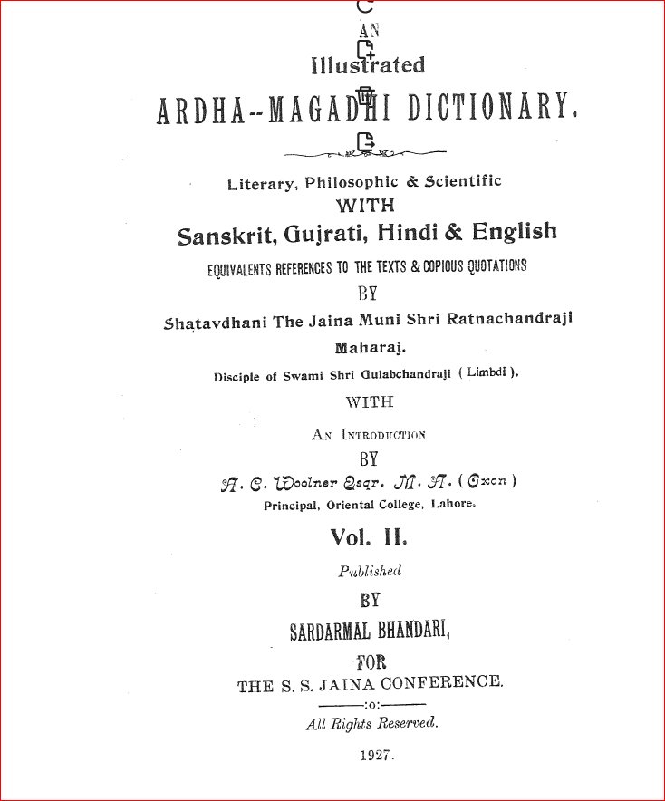 EkangarMagahi's tweet photo. 🚨 एगो खजाना : 

Ardha Magadhi Quadrilingual Dictionary With Hindi &amp; English: A. C. Woolner 
  https://t.co/6evoElEdiZ https://t.co/XyD7y7TKl0