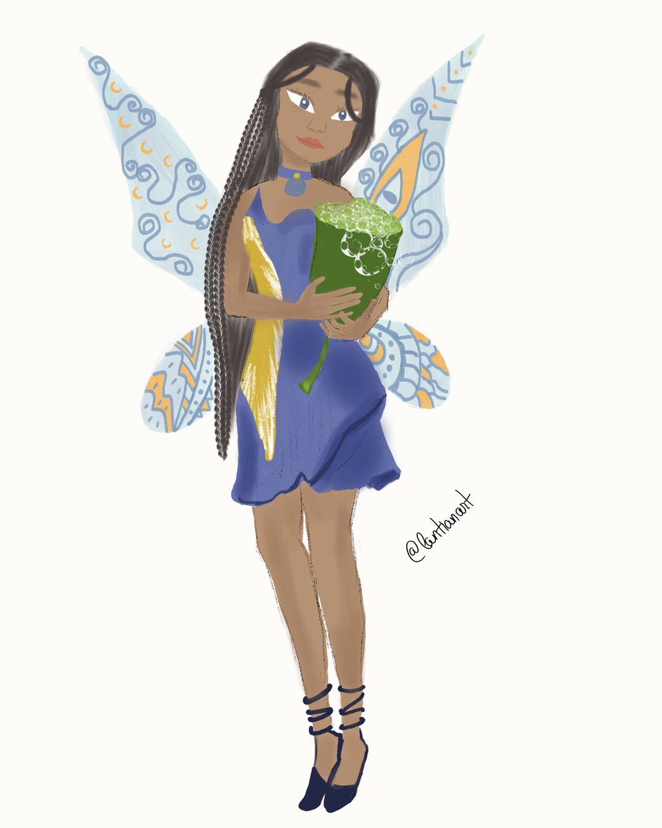 lantianart's tweet photo. Katara x Silvermist from Disney Fairies franchise!
#KataraWeek2026 #Katara #ATLA https://t.co/dP4MTGjpH3