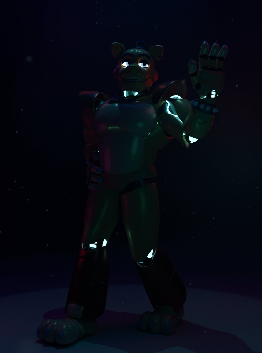 piprodu273's tweet photo. Here's the model's Blender file with the functional rig! (Link in replies)

Original Blender port and C4D model by @shoshie3ds 

Rig made by me

#fnaf #blender #fnafblender #fnaftwt #fnafsb #fivenightsatfreddys #fnafsecuritybreach #securitybreach #glamrockfreddy #glamfreddy https://t.co/J2g5i2X17e