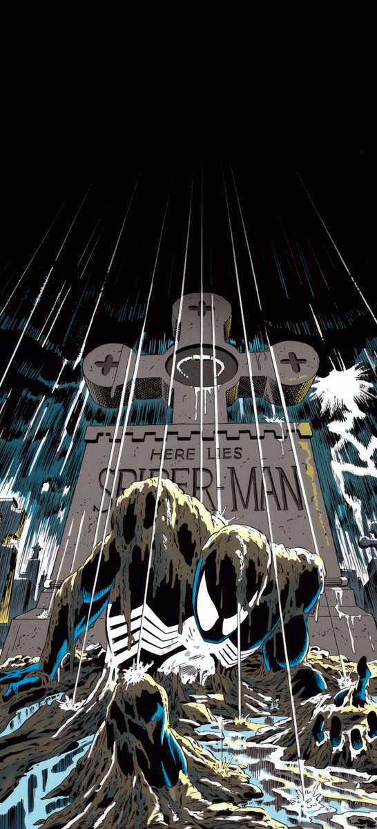 ItzVarun_____'s tweet photo. Web of Spider-Man #32 (1985) Wallpaper 🕸️ https://t.co/gId0deidB2