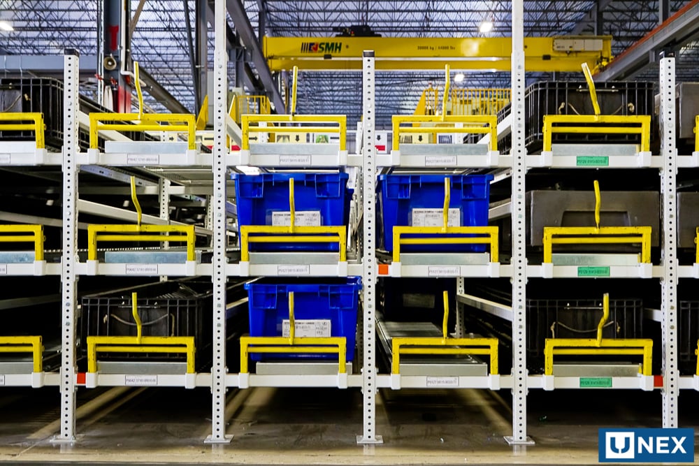 UNEX's tweet photo. See how Toyotetsu used customized UNEX Flow Rack systems to eliminate an entire tugging aisle, gain 10% more floor space, and create enough extra storage to support a 30% increase in business.
#UNEX #FlowCell #FlowRacks #AutoIndustry #AutoAssembly
https://t.co/JnMxh7r7SN https://t.co/an8PHqo7xk