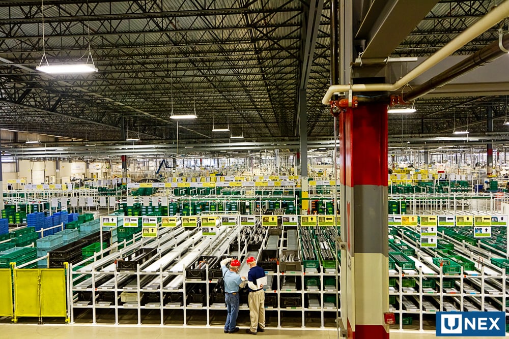UNEX's tweet photo. See how Toyotetsu used customized UNEX Flow Rack systems to eliminate an entire tugging aisle, gain 10% more floor space, and create enough extra storage to support a 30% increase in business.
#UNEX #FlowCell #FlowRacks #AutoIndustry #AutoAssembly
https://t.co/JnMxh7r7SN https://t.co/an8PHqo7xk