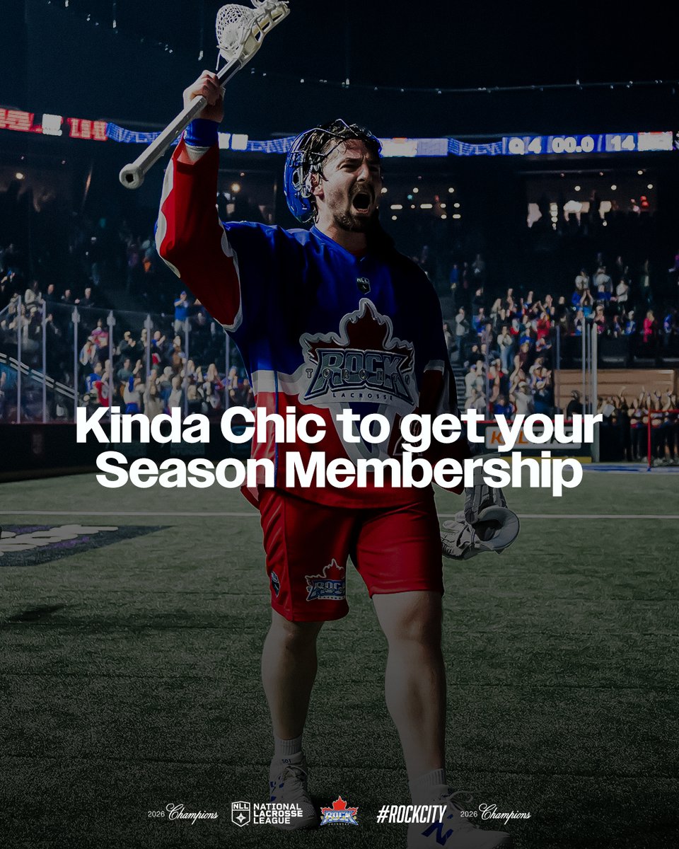 TorontoRockLax's tweet photo. #RockCity is Kinda Chic ✨ https://t.co/dL6yQtHjO4