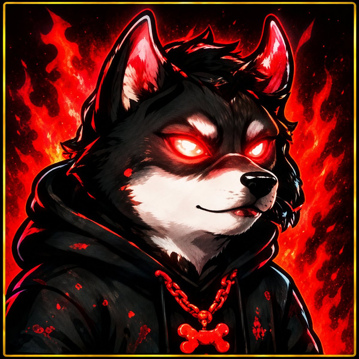 DogsHood_rh's tweet photo. 🔥 When the flames rise, the beast awakens.

A little darker, a little more chaotic, and definitely not here to play nice. 🐺🔴

Would you trust this wolf… or run? 👀 https://t.co/RHwF7Yf87P