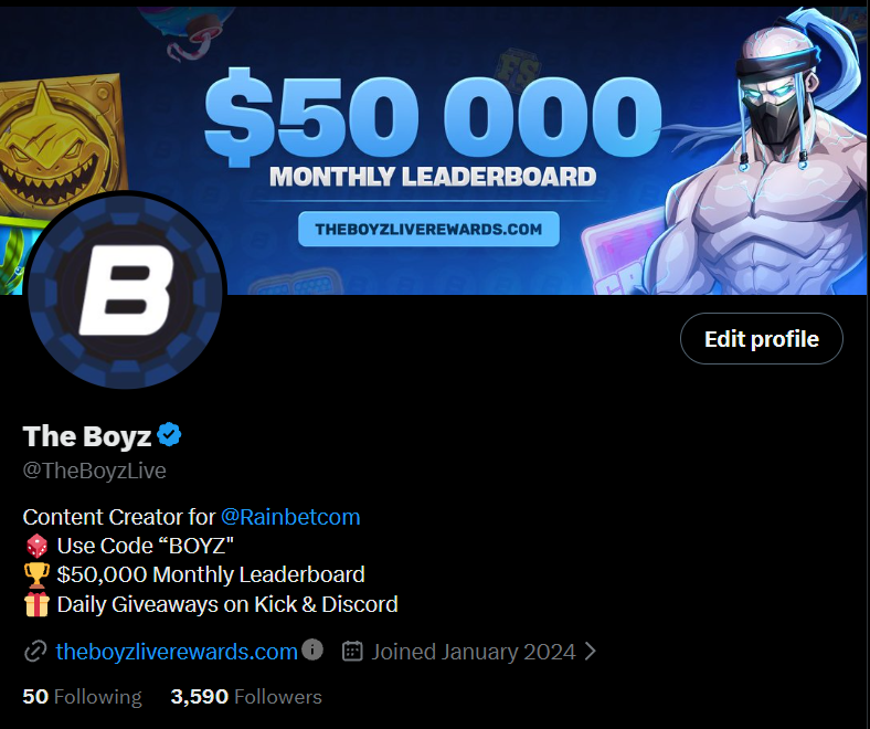 TheBoyzLive's tweet photo. $100 GIVEAWAY 💸

Road to 5K followers👀
When we hit it, I’m giving away another $100

✅ Follow @TheBoyzLive
✅ Like + Retweet
✅ Tag 2 friends

Winner picked once we hit 5K 🎯
