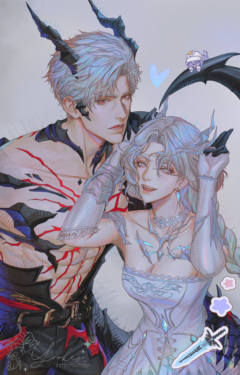 Yookes_'s tweet photo. My dragon babies 😭🩵  

#Sylus #Loveanddeepspace https://t.co/9wjG62dl1O