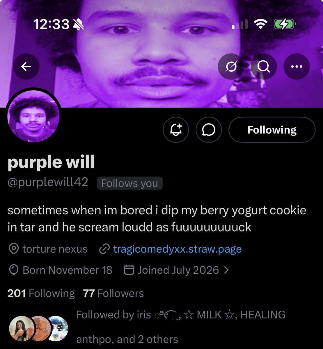 purplehanbon's tweet photo. look out world. purple bunch of friends is officially complete. https://t.co/IZ9Lug6Mxq