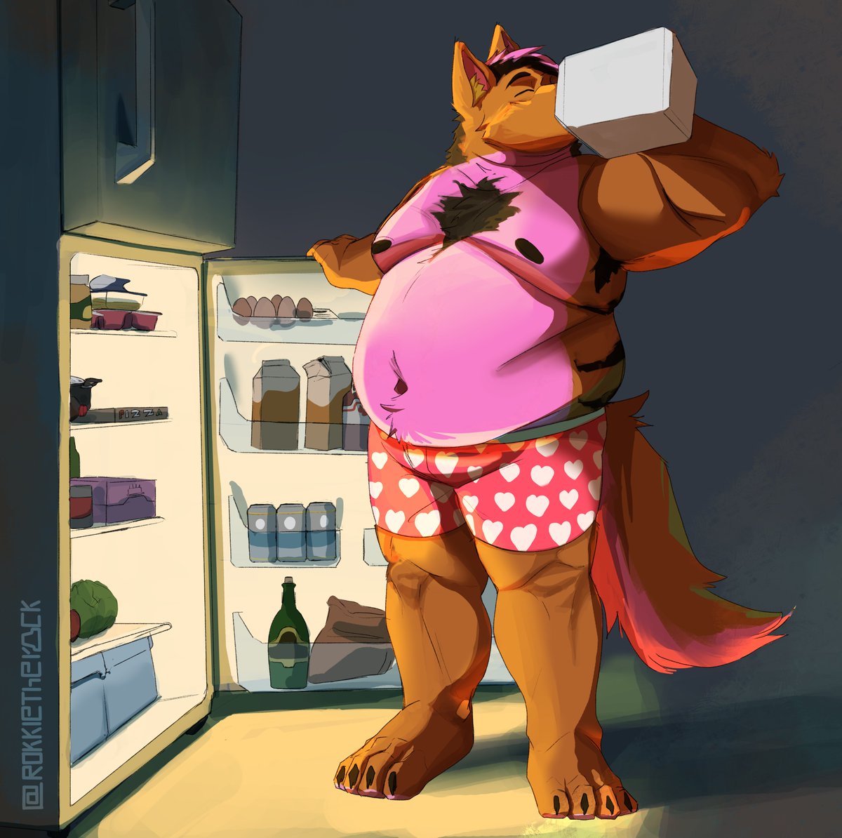 RokkieTheRock's tweet photo. Midnight cravings https://t.co/zPBAERCE7Y