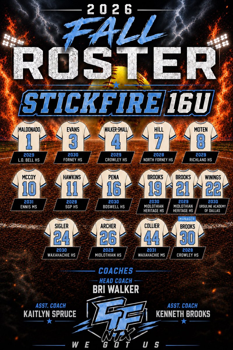 Stickfiresb's tweet photo. Roster DROP!!!!!!!!! 🤫 https://t.co/wgphfK59id