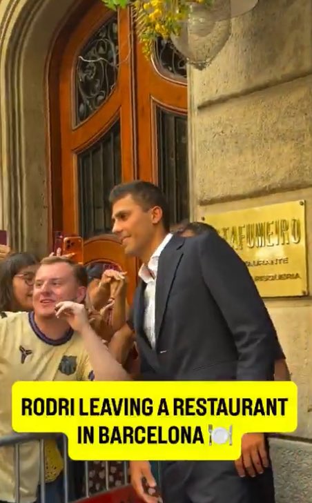 ChelseaUpgrade's tweet photo. If only Barcelona President knows what he has done to Enzo Maresca, he won’t be Celebrating like this in front of Barcelona fans over the Signing of Rodri from Manchester City https://t.co/dobmFtlw4A
