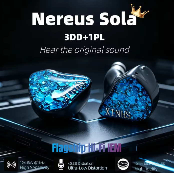 trefle_lab's tweet photo. Nereus Solaやっぱり安…くない？😦

オフ会でも高評価多数だった滑らか温か高解像度な機種です(=ﾟωﾟ)ﾉ 　
個人的にも方向性噛み合えばオススメかなあ🥰
アップグレードVerのケーブル、細かな情報量がめちゃ増えるのでオススメ

🎧 XINHS Nereus Sola
✨参考価格 ¥10,739
🪙 コイン割 12%
🎟️ ストアクーポン： 828SOLA
🎫 併用： IFPH5ENJ
🔗 https://t.co/S0YSDQYerb