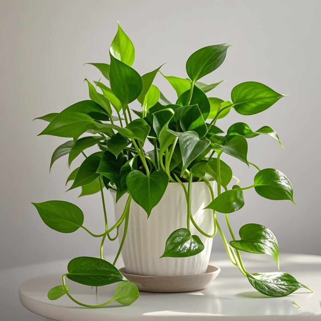 MickiMebanvh's tweet photo. Keep your pothos lush u0026 bright—water when the top 2 inches of soil dry out, and wipe its leaves monthly to remove dust! https://t.co/kY3mq3n80n