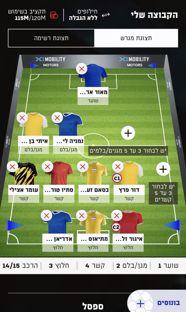 fantasyrgl's tweet photo. @penaldo84173 אולי אשלב אותו ככה אם יהיה איזה הגנה מעניינת ב5 ושאסמוך על בן חמו אבל לא חושב https://t.co/uaPV5iVxv2