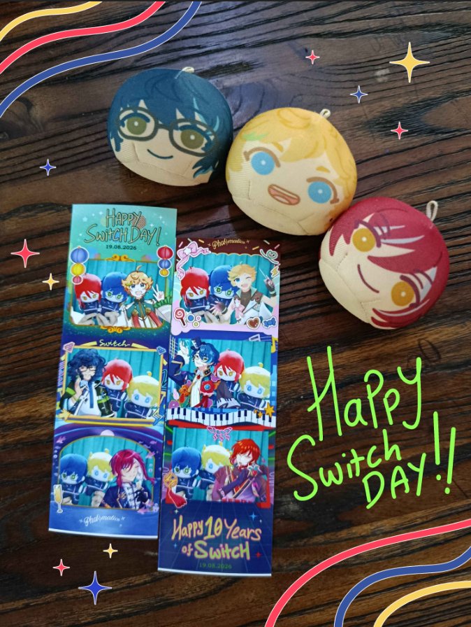 switchcafe_jkt's tweet photo. ⚡️ HAPPY SWITCH DAY ⚡️

Semoga sihir kebahagiaan ini akan selalu ada dan meraih lebih banyak hati ❤️💙💛

#8月19日はSwitchの日 #Switch10周年 #Switch10thAnniv https://t.co/Ok6qtfOtn2