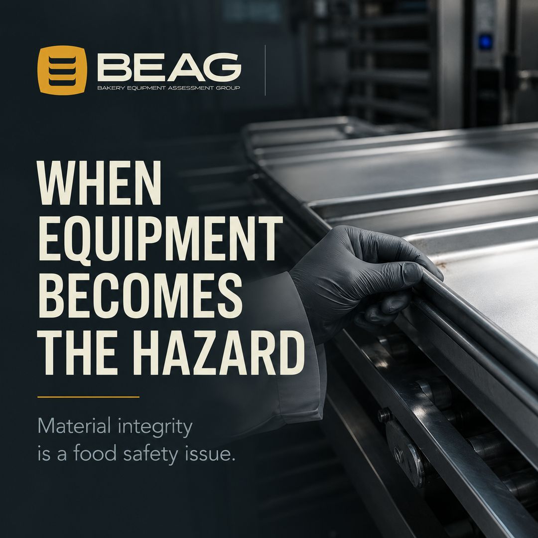 theBEAGroup's tweet photo. A recent recall tied potential aluminum fragments to baking pans, an important reminder that equipment condition is a food-safety issue. Learn more: https://t.co/wWOwXQZIev 

#FoodSafety https://t.co/PNL2ZTUCdl