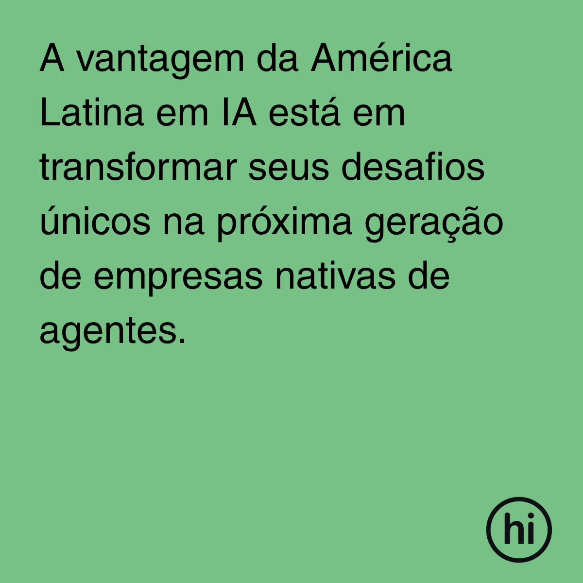 hi_ventures_'s tweet photo. State of AI Latin America disponível agora em português

Há algumas semanas lançamos a 4ª edição deste relatório, no qual falamos sobre o Agentic Big Bang que vimos em novembro, quando a IA deixou de apenas responder perguntas e começou a agir.

Hoje começamos a ver como os agentes de IA estão transformando as organizações.

Elaborado com os conhecimentos e perspectivas de mais de 420 founders, operadores, investidores e executivos, este é o nosso relatório mais completo até o momento.

O relatório está nos comentários.

Em colaboração com @ElevenLabs & @tess_us.

@facesdotapp , @tess_us, @lavca_org , Antonia Bezanilla, Alejandro Cercio Peña, Leonardo Coz, @ignaciosoffia , @cacoos, Sasha Glatt, Alexi Andrade, @federicoantoni e @pimepardo.