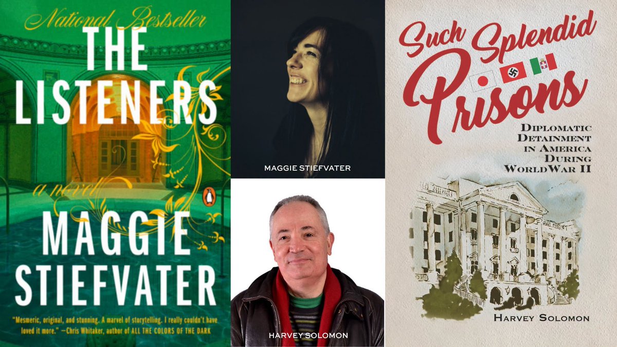 mstiefvater's tweet photo. At the end of the month, catch me and Harvey Solomon at the Omni Homestead (in a very beautiful corner of Virginia), talking about history that happened right there: https://t.co/P3OrmGZ6H1 https://t.co/7mJafYSEgr
